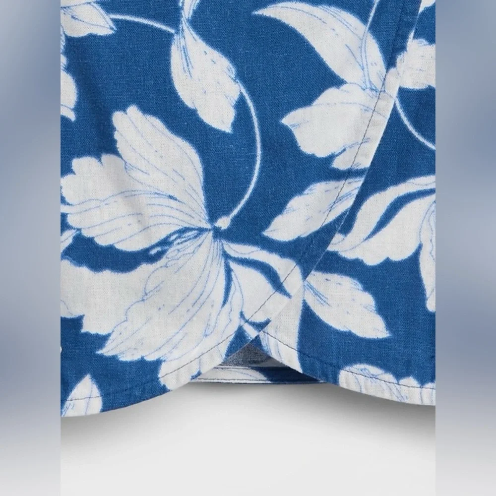 GAP Blue and White Floral Kids Matching Set